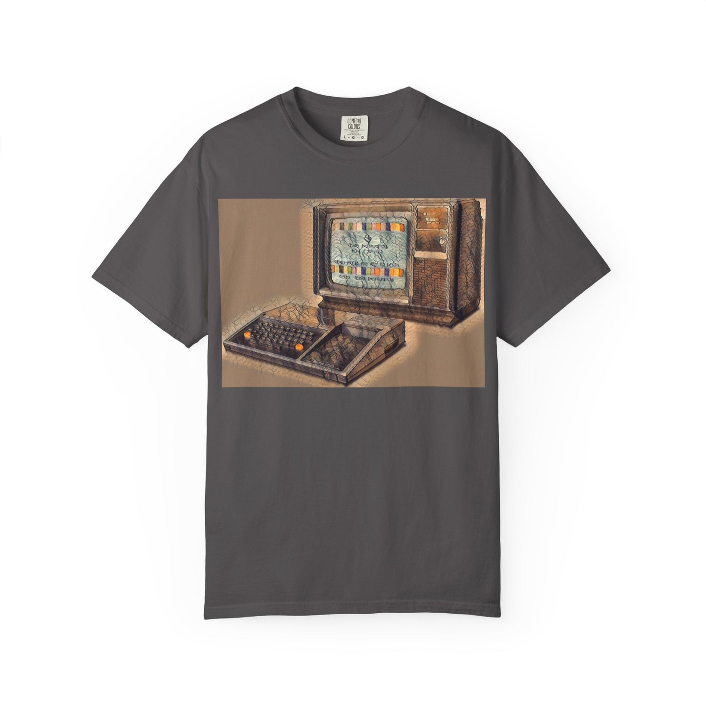 TI 99/4A Home Computer T-Shirt | Sepia/Color Art | Ideal for tech enthusiasts and collectors