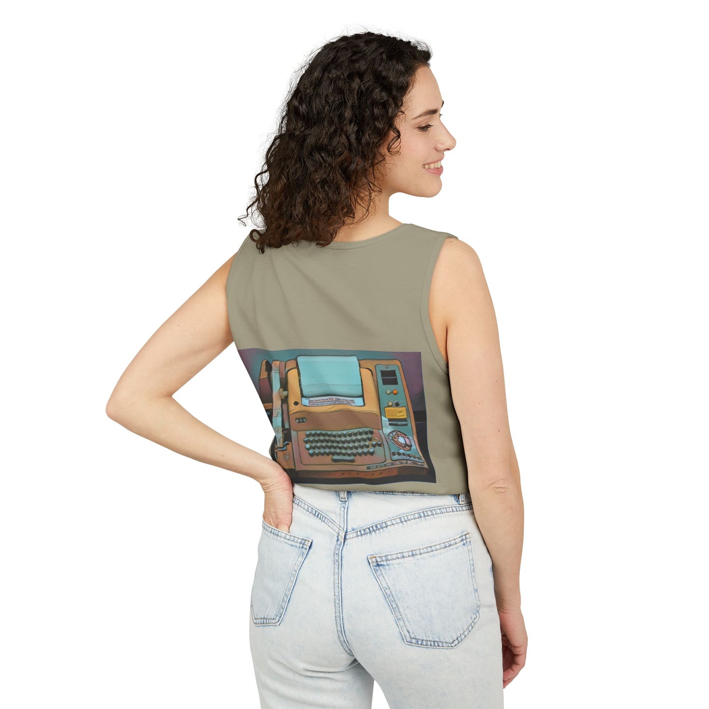 IMSAI 8080 Inspired Tank Top | Unisex Retro Graphic Tee for Tech Lovers, Summer Fashion, Gift for Nerds, Festival Wear, 80s Style