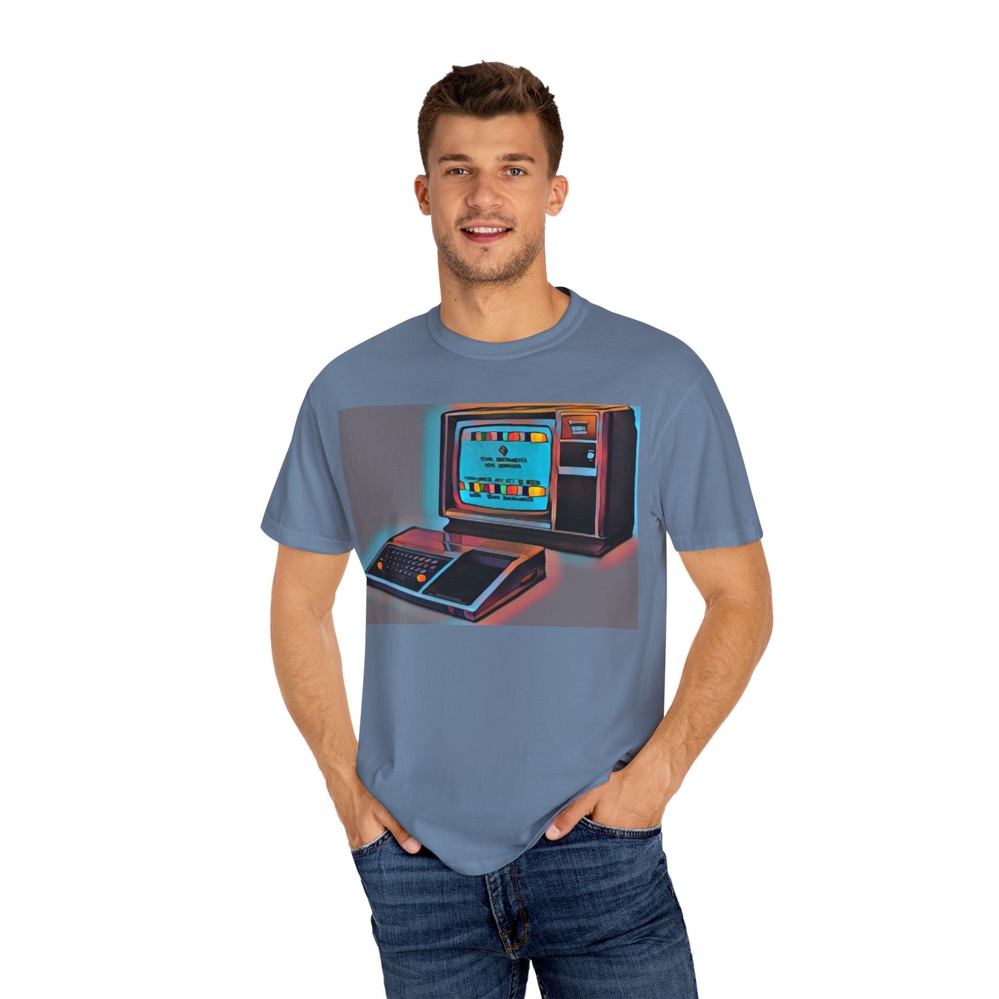 TI 99/4A Home Computer T-Shirt | Print Art Color | Ideal for tech enthusiasts and collectors
