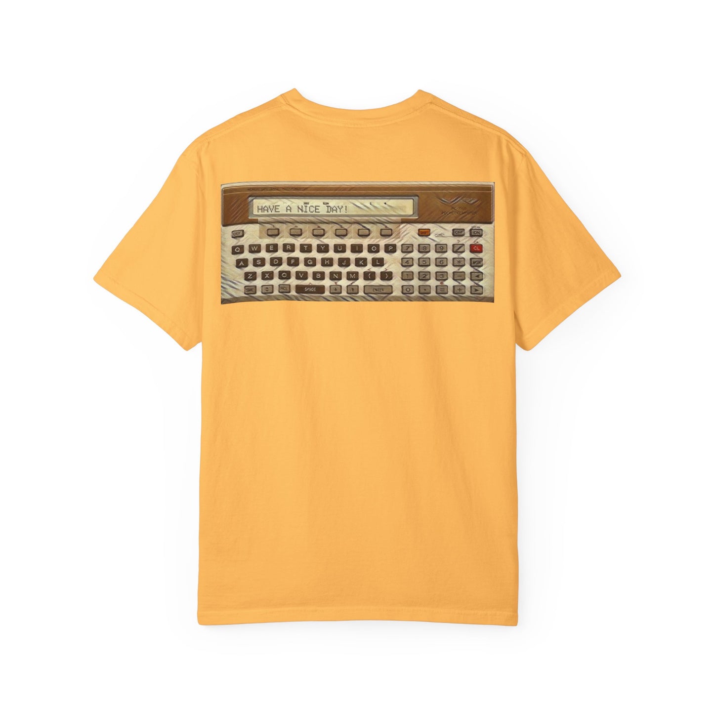 Pocket Computer T-Shirt | Custom Art | Ideal for tech enthusiasts and collectors