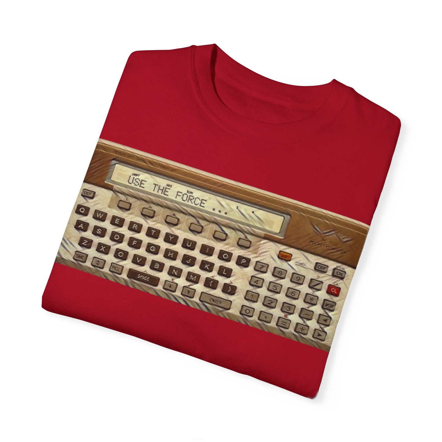Pocket Computer T-Shirt "Use the force..."