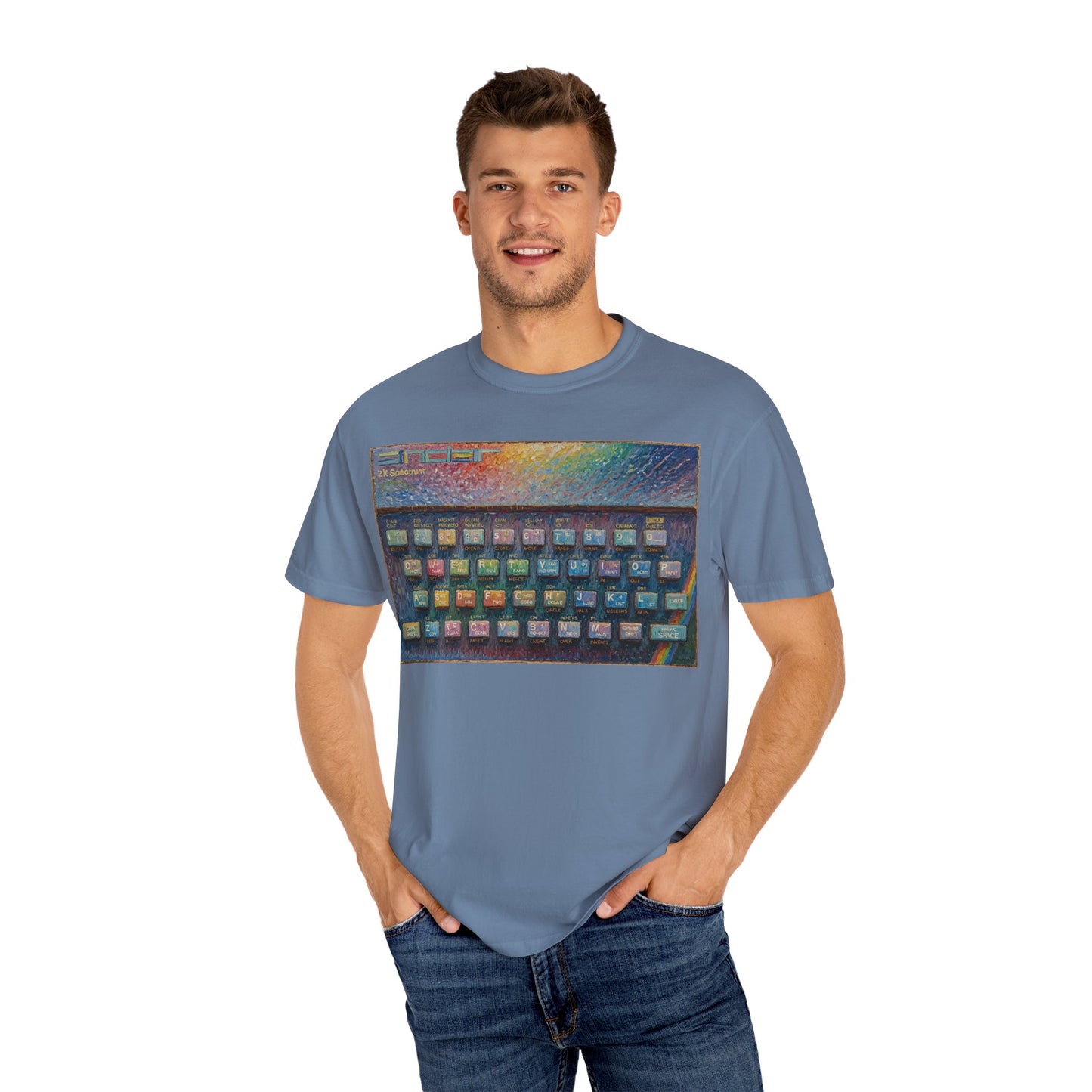 Sinclair Spectrum T-Shirt - Oil Paint Art Color