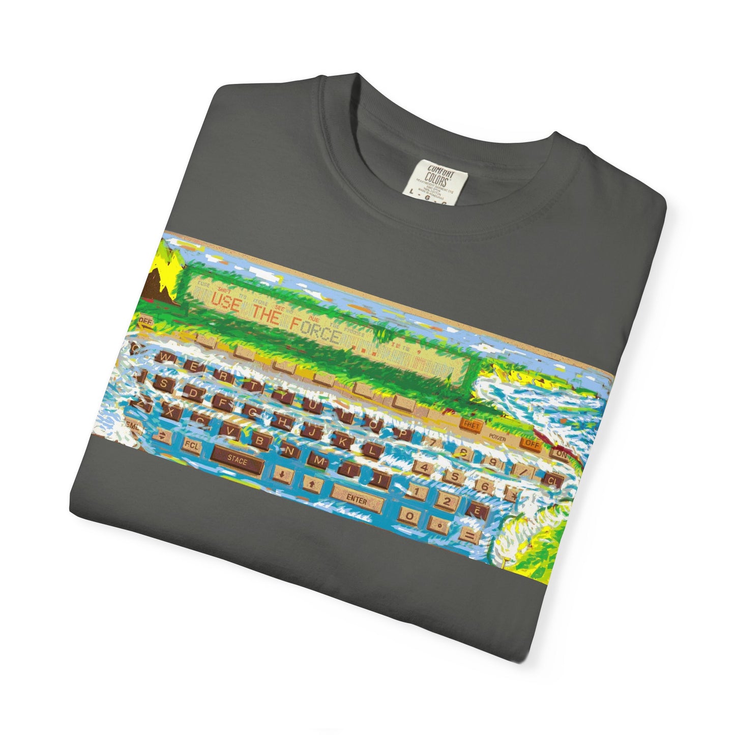 Pocket Computer T-Shirt | Custom Art | Ideal for tech enthusiasts and collectors