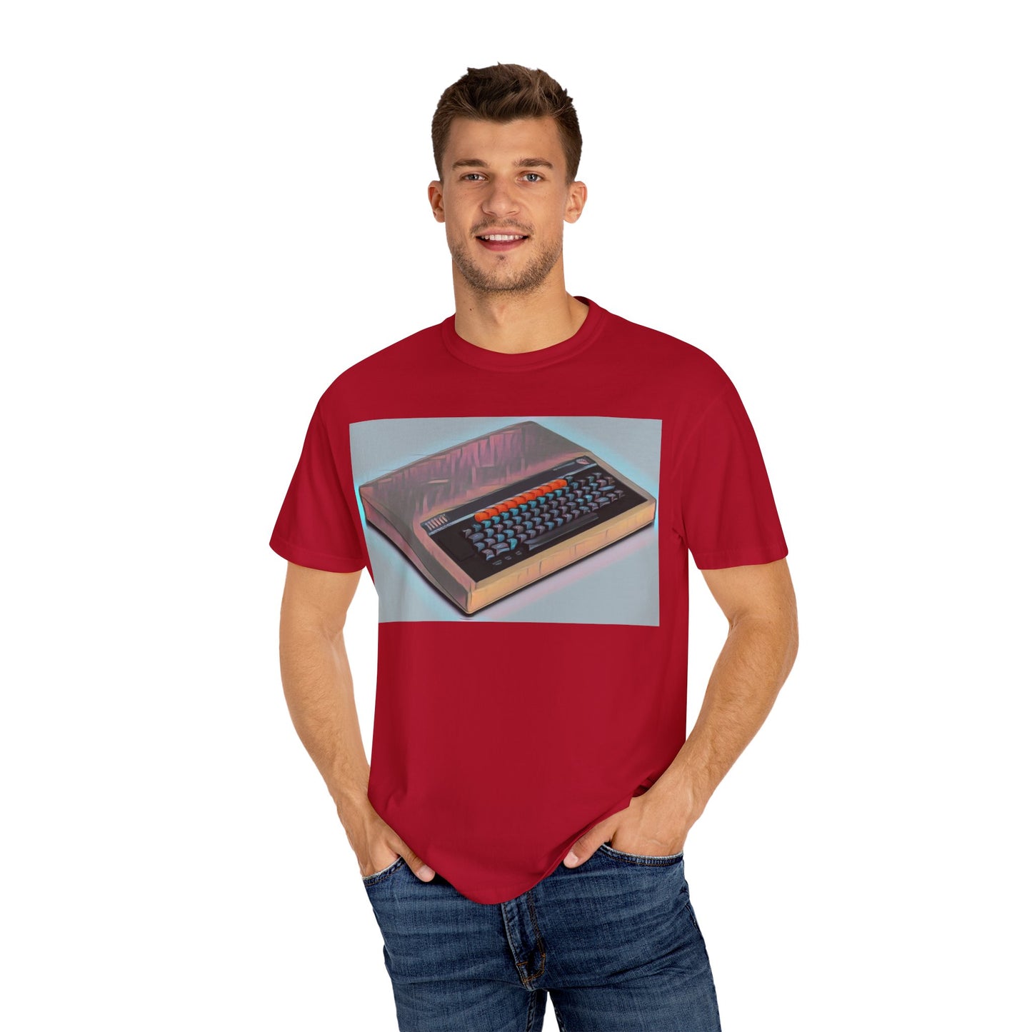 Classic Micro Computer T-Shirt - Modern Art Color