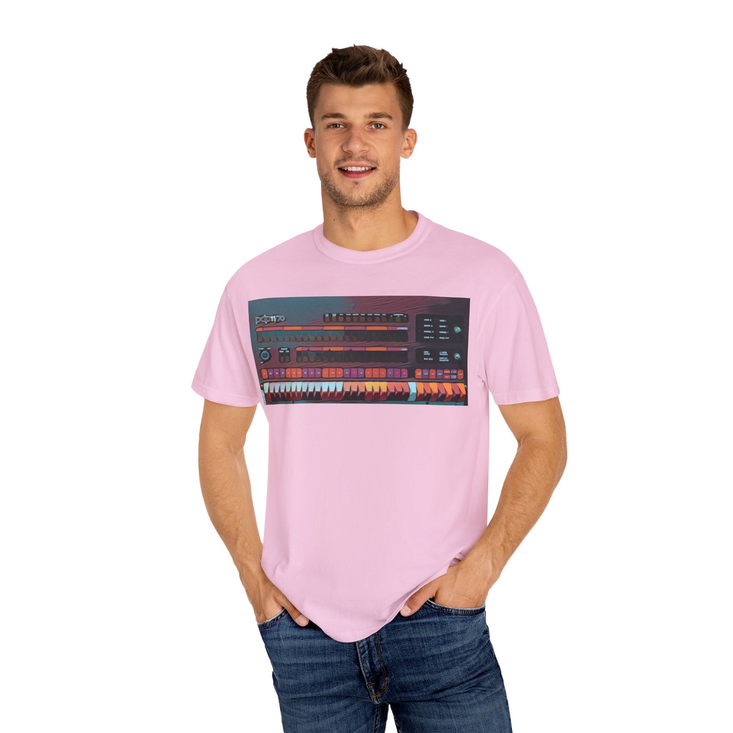Classic Mini Computer T-Shirt - Print Art Color