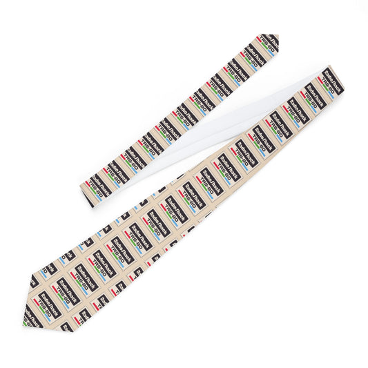 TRS-80 Cassic Computer Necktie | Vintage Style Accessory for Men, Gamer Gift, Formal Wear, Office Attire, Party Tie, Easter Celebration