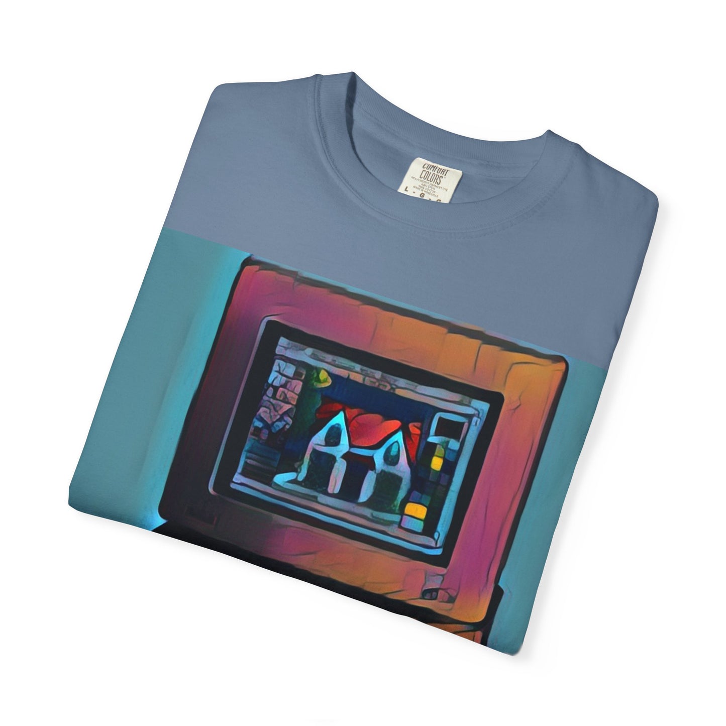 Classic business machine inspired T-Shirt | Color Print Art | Ideal for tech enthusiasts and collectors