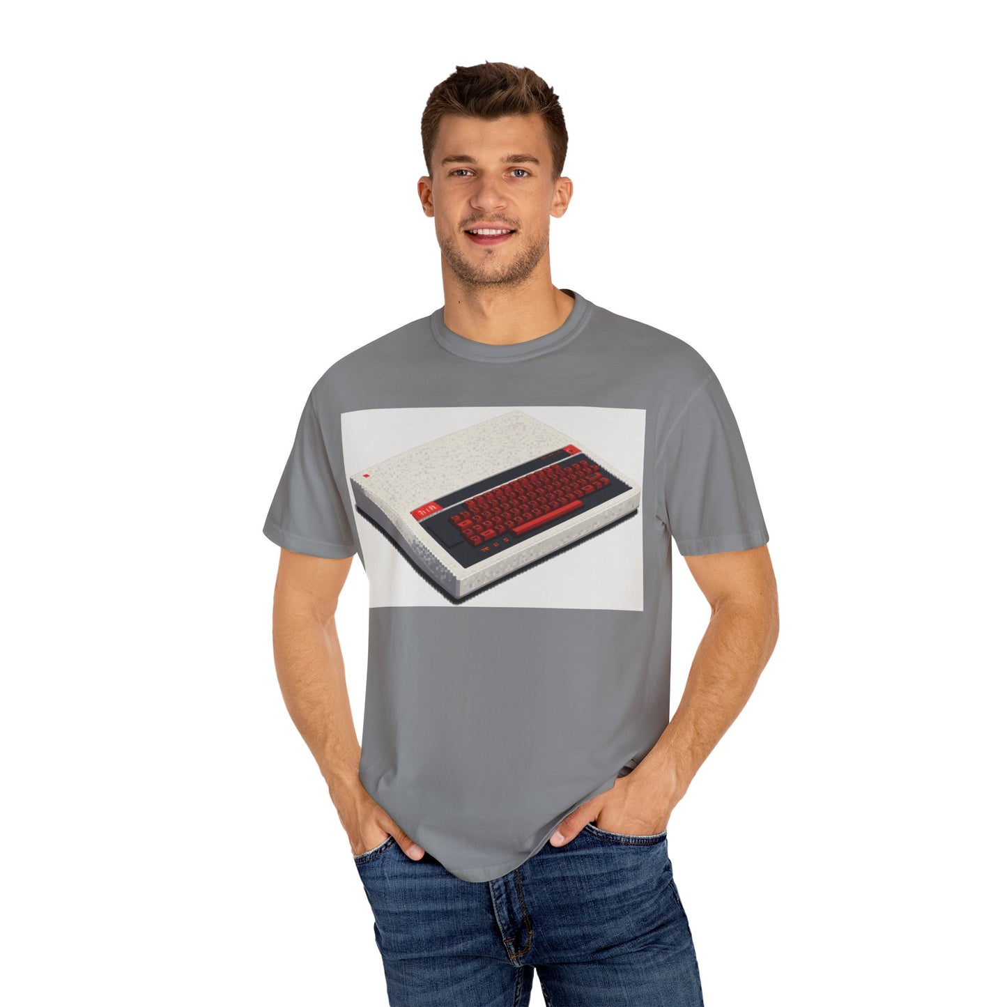 Classic Micro Computer T-Shirt - Pixel Art Color