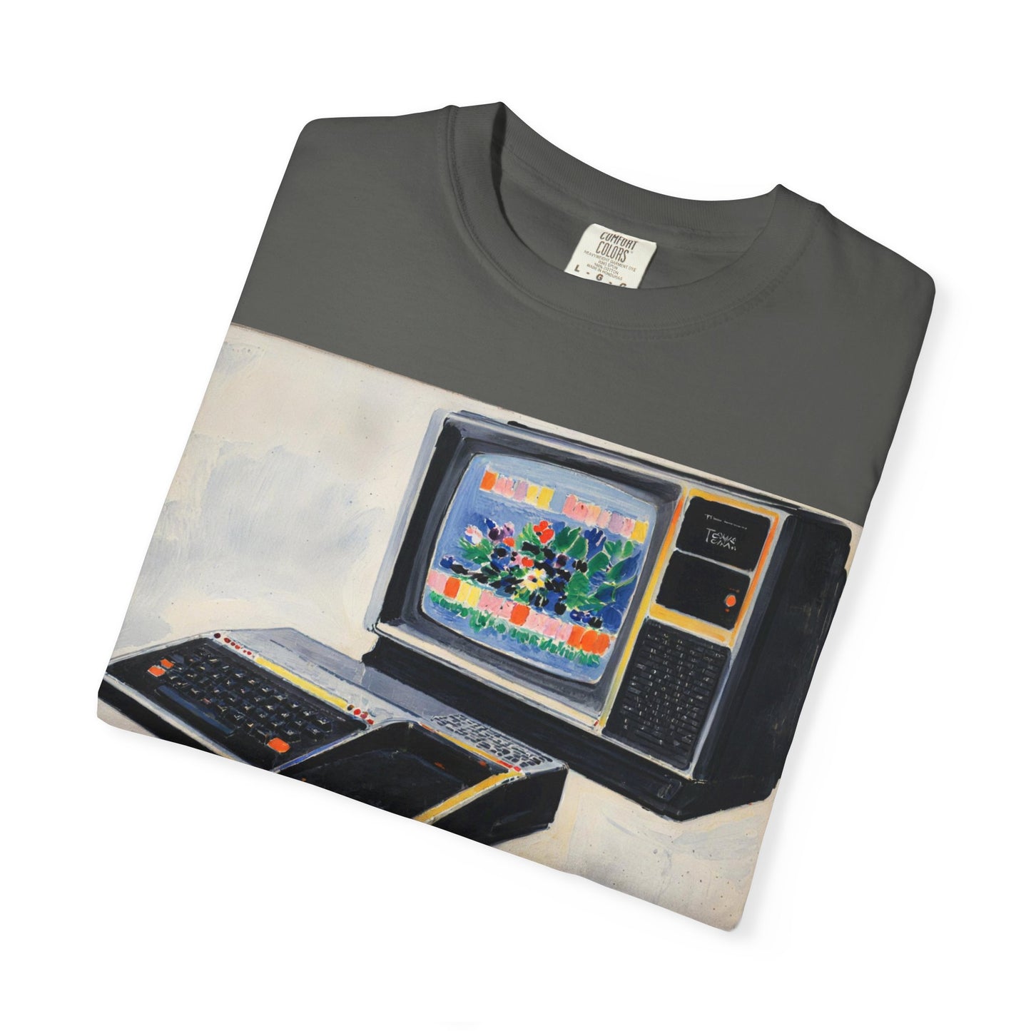 TI 99/4A Home Computer T-Shirt | Canvas Art Color | Ideal for tech enthusiasts and collectors