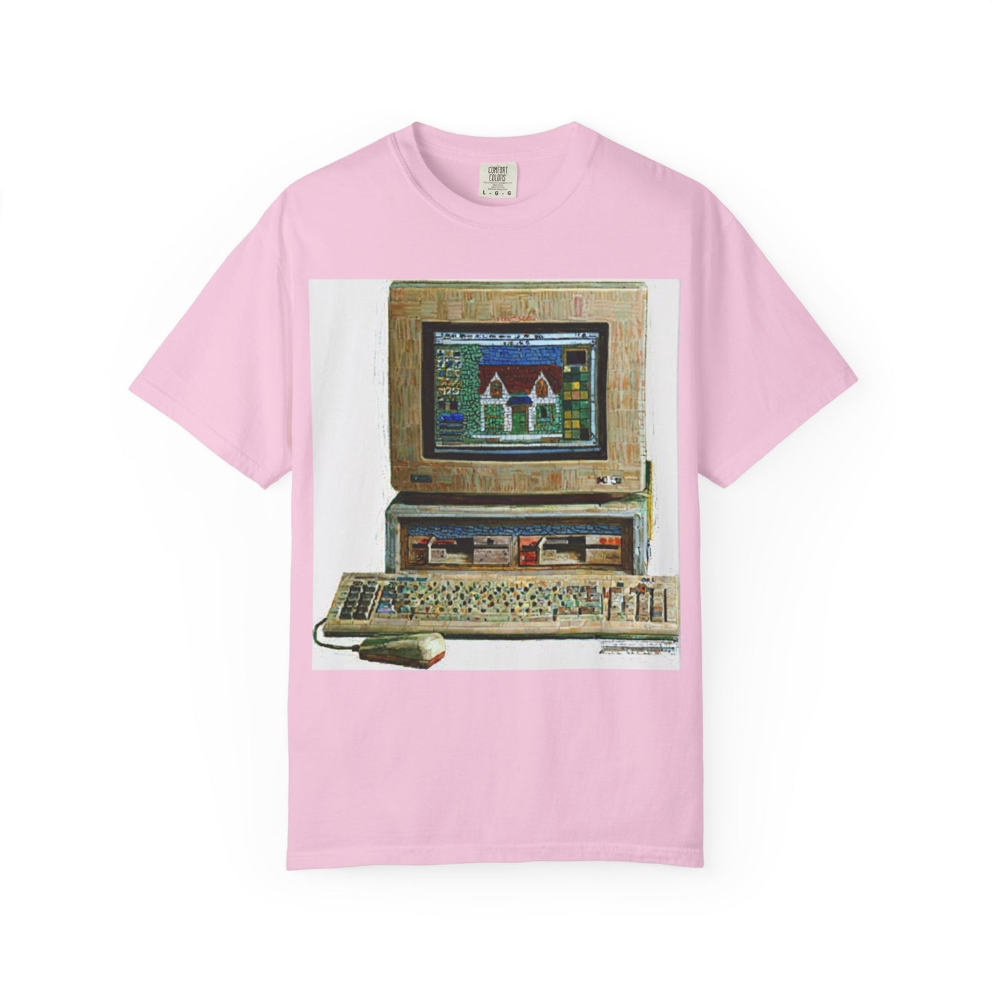 Classic business machine inspired T-Shirt | Oil Paint Art | Ideal for tech enthusiasts and collectors