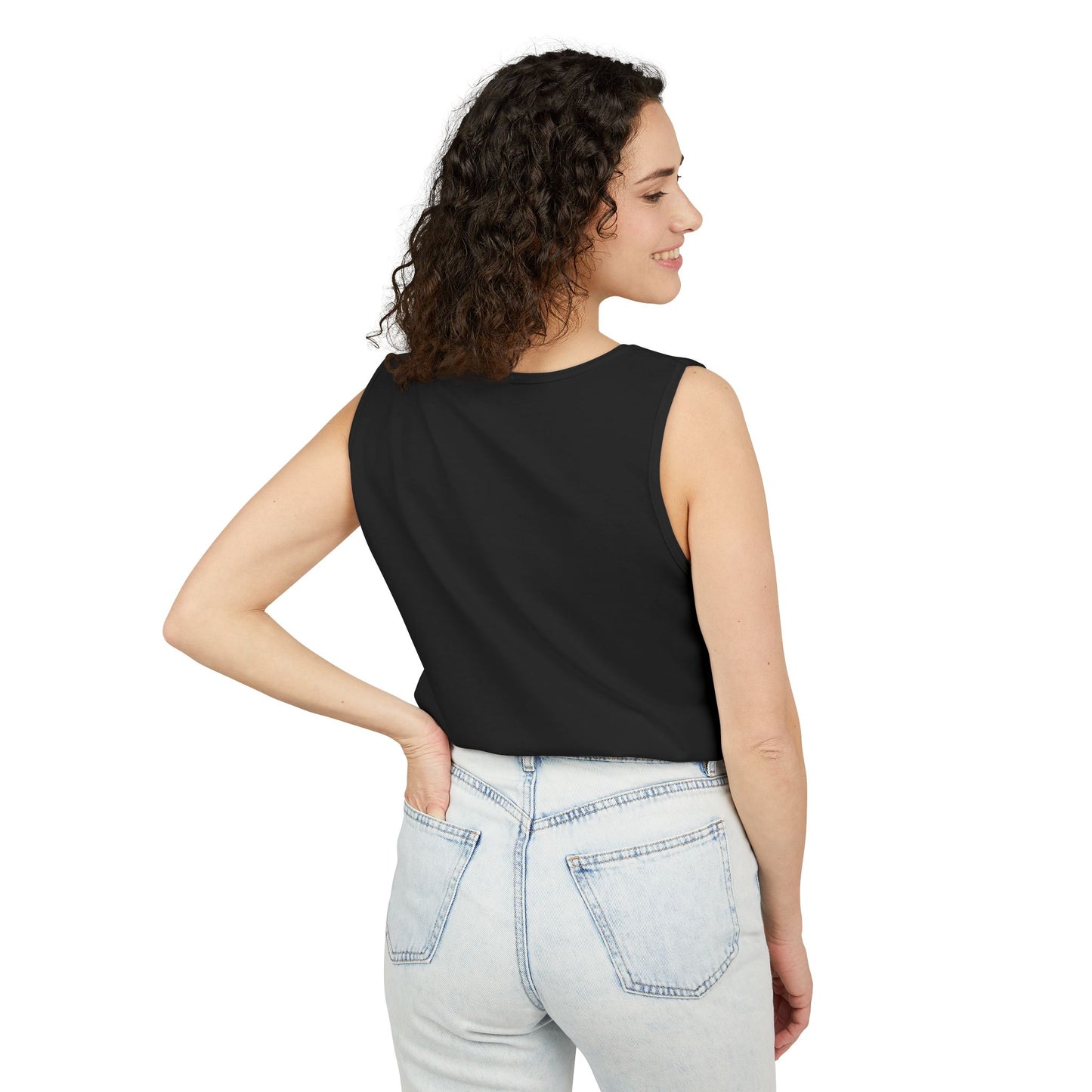 Classic 8 bit home computer inspired Tank Top | Multi-Color Art | Unisex Retro Graphic Tee for Tech Lovers, Summer Fashion, Gift for Nerds, Festival Wear, 80s Style