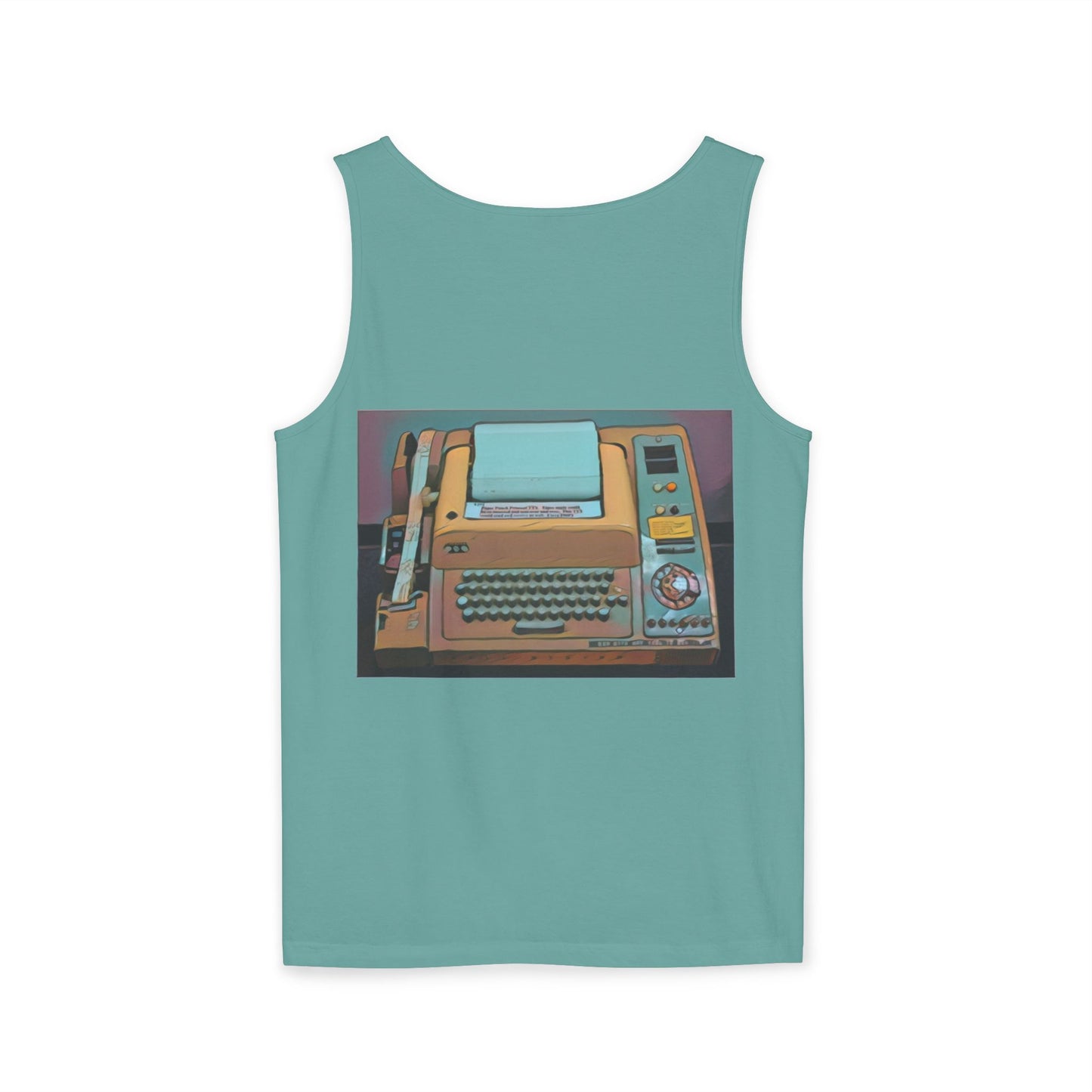 IMSAI 8080 Inspired Tank Top | Unisex Retro Graphic Tee for Tech Lovers, Summer Fashion, Gift for Nerds, Festival Wear, 80s Style