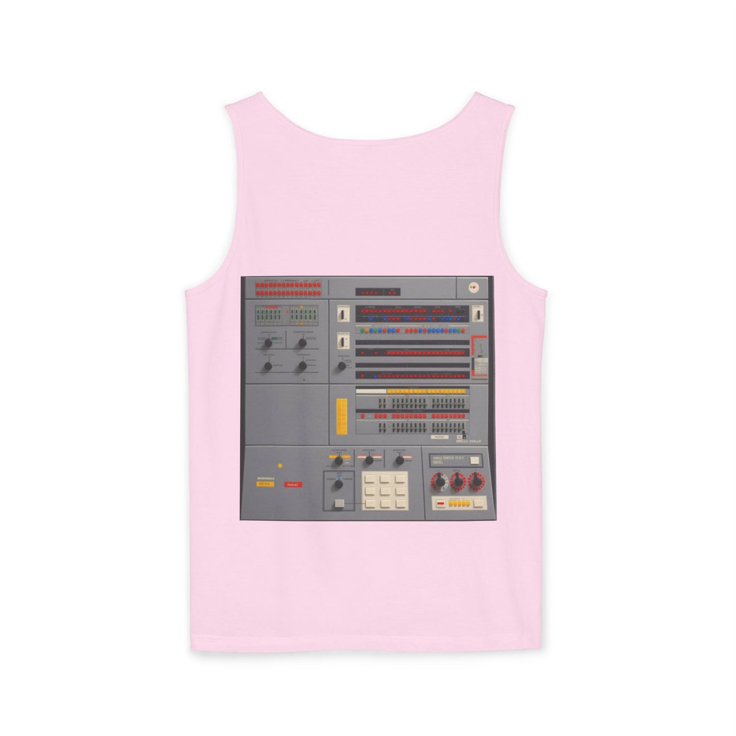 Mainframe Inspired #2 Tank Top | Unisex Retro Graphic Tee for Tech Lovers, Summer Fashion, Gift for Nerds, Festival Wear, 80s Style