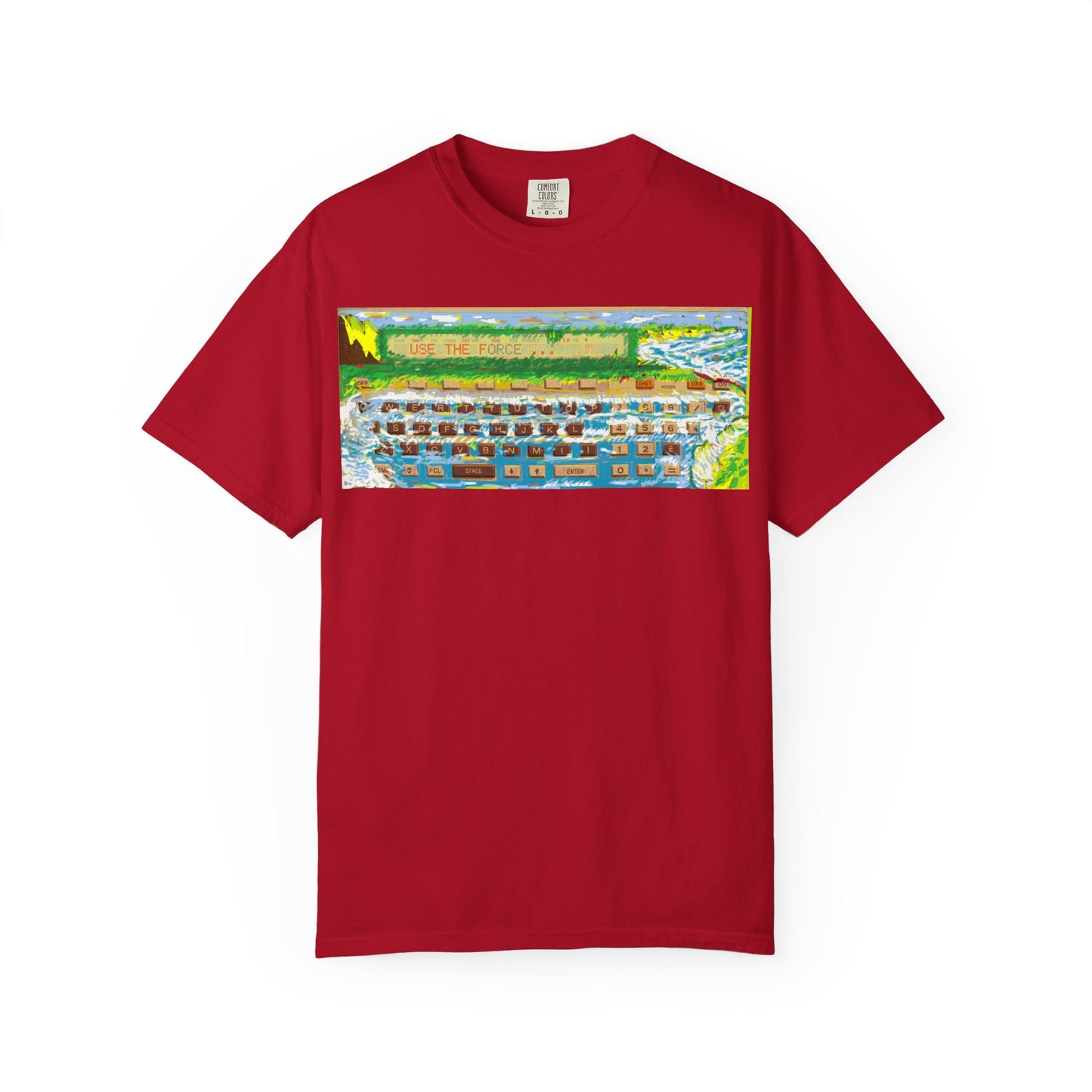Pocket Computer T-Shirt | Custom Art | Ideal for tech enthusiasts and collectors