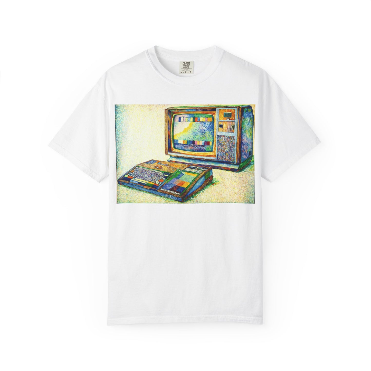 TI 99/4A Home Computer T-Shirt | Pixel Art Color | Ideal for tech enthusiasts and collectors