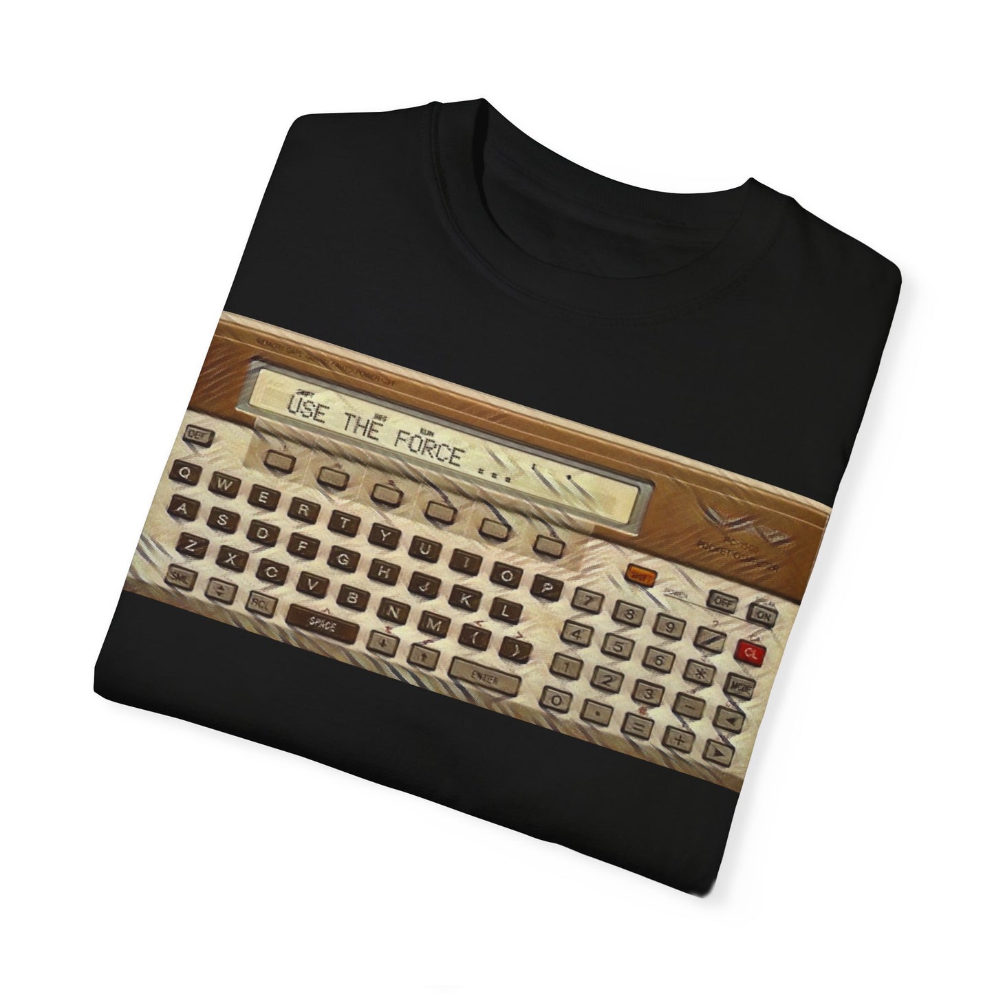 Pocket Computer T-Shirt "Use the force..."