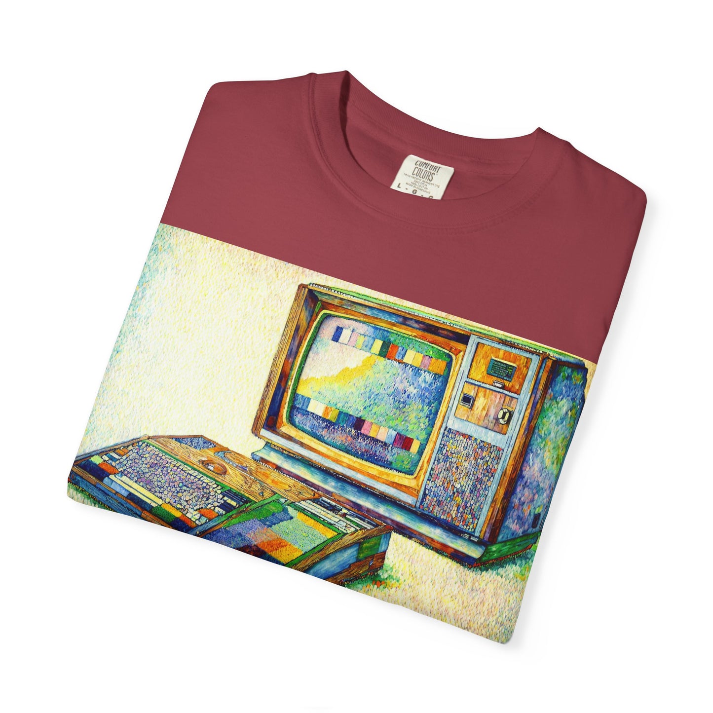 TI 99/4A Home Computer T-Shirt | Pixel Art Color | Ideal for tech enthusiasts and collectors