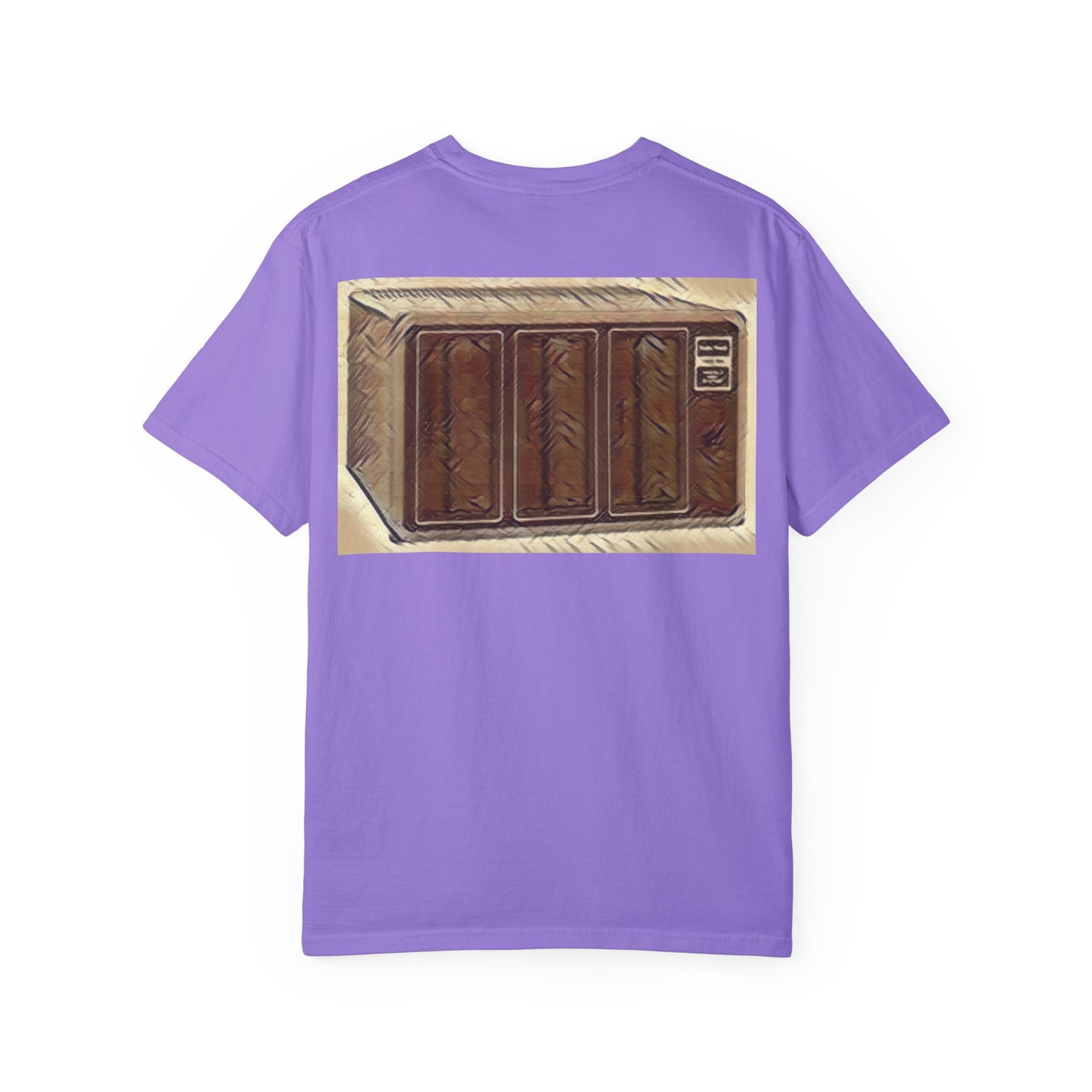Classic Business Machine With Floppy Disk Bay T-Shirt - Mixed Art Sepia