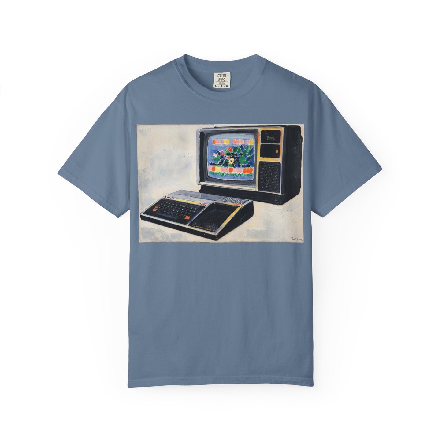 TI 99/4A Home Computer T-Shirt | Canvas Art Color | Ideal for tech enthusiasts and collectors