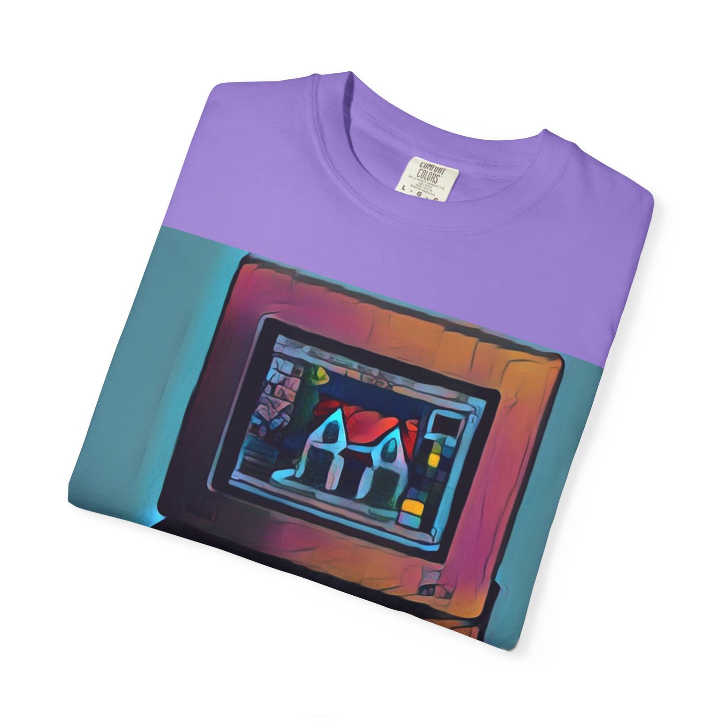 Classic business machine inspired T-Shirt | Color Print Art | Ideal for tech enthusiasts and collectors