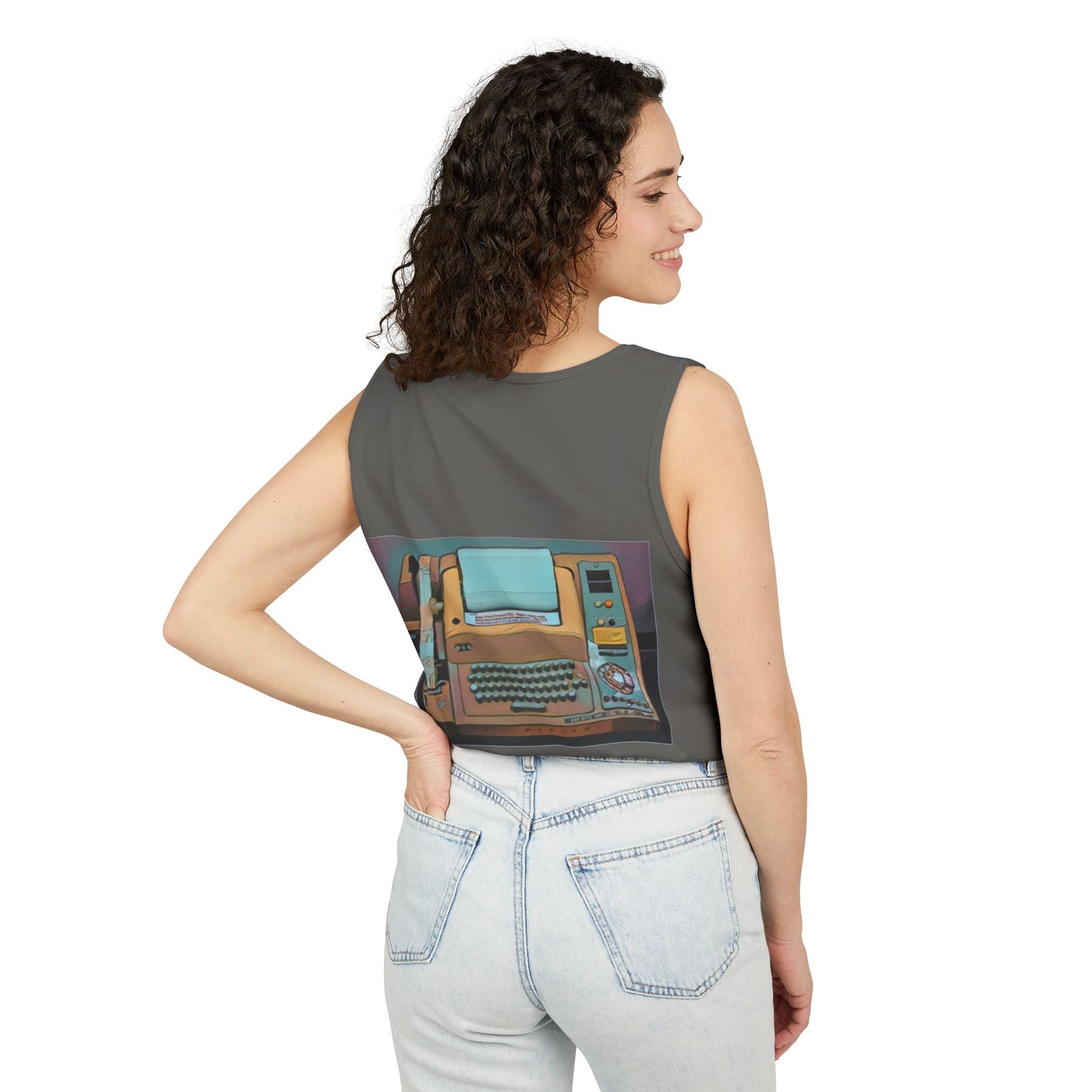 IMSAI 8080 Inspired Tank Top | Unisex Retro Graphic Tee for Tech Lovers, Summer Fashion, Gift for Nerds, Festival Wear, 80s Style