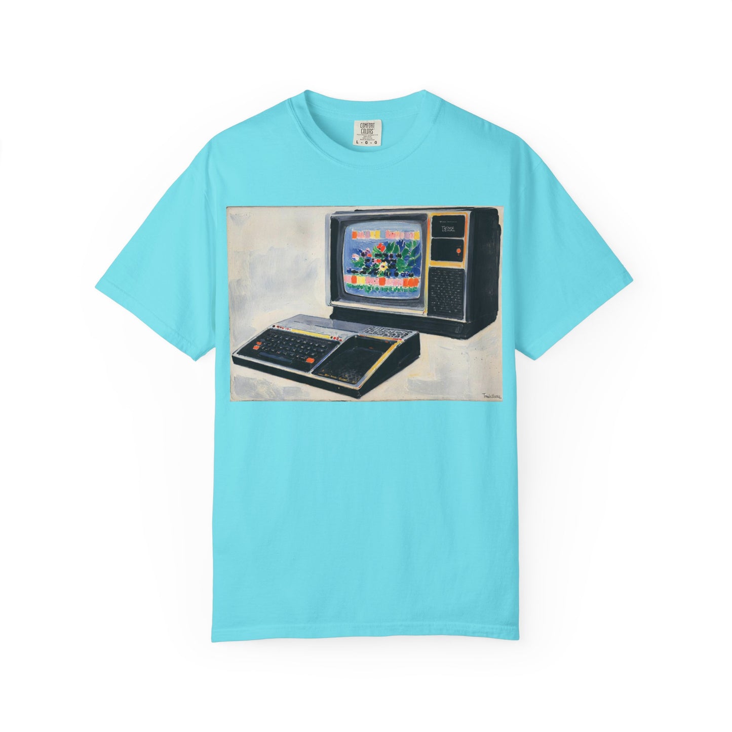 TI 99/4A Home Computer T-Shirt | Canvas Art Color | Ideal for tech enthusiasts and collectors