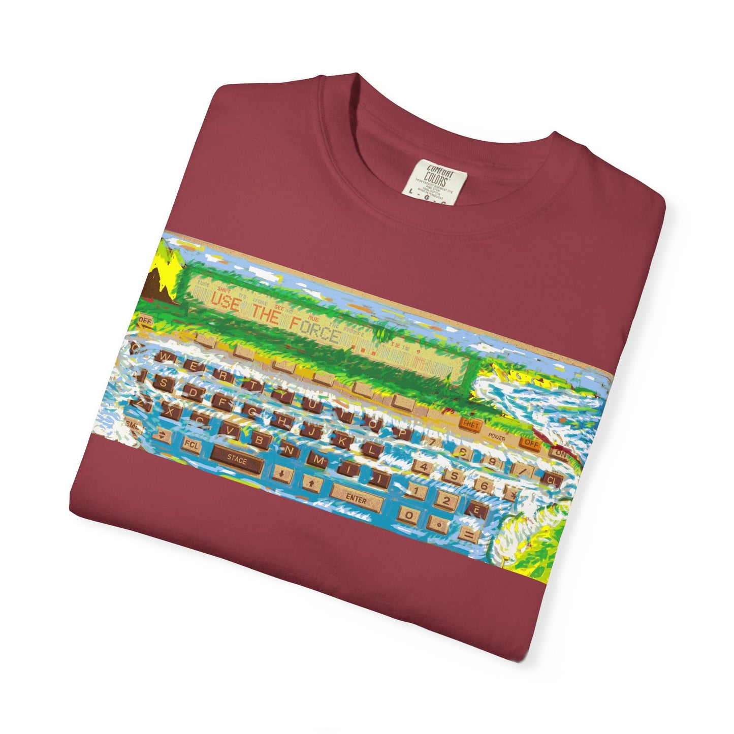 Pocket Computer T-Shirt | Custom Art | Ideal for tech enthusiasts and collectors