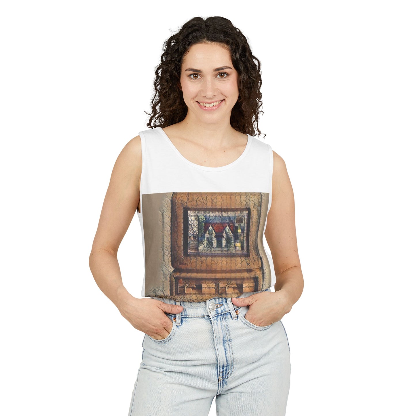 Classic business machine inspired T-Shirt | Faded Print Art | Unisex Retro Graphic Tee for Tech Lovers, Summer Fashion, Gift for Nerds, Festival Wear, 80s Style