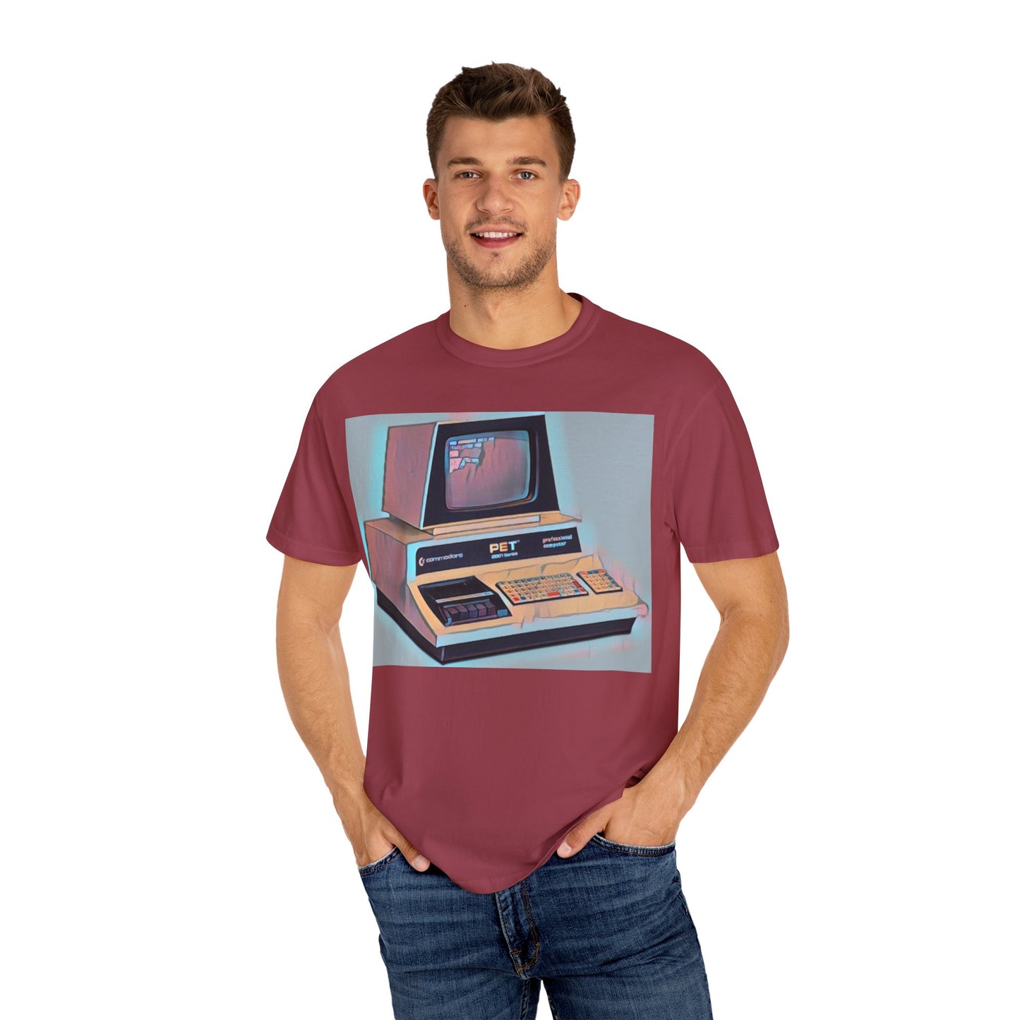PET Computer T-Shirt - Pop Art Color
