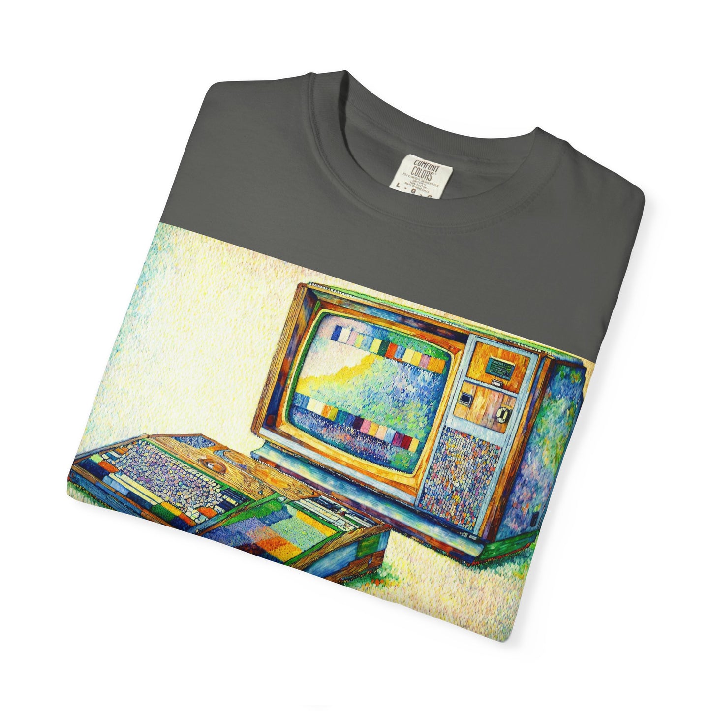 TI 99/4A Home Computer T-Shirt | Pixel Art Color | Ideal for tech enthusiasts and collectors