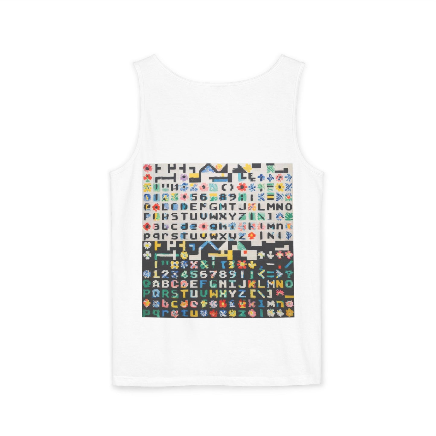 Classic 8 Bit Home Computer Tank Top | Unisex Retro Graphic Tee for Tech Lovers, Summer Fashion, Gift for Nerds, Festival Wear, 80s Style