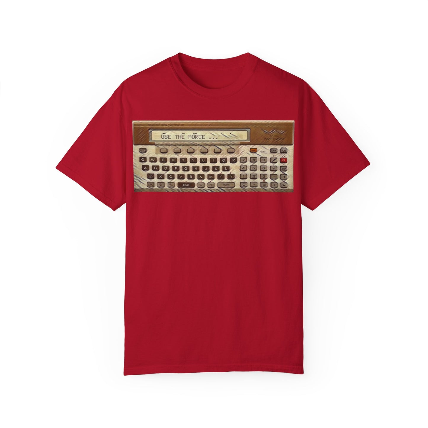 Pocket Computer T-Shirt "Use the force..."