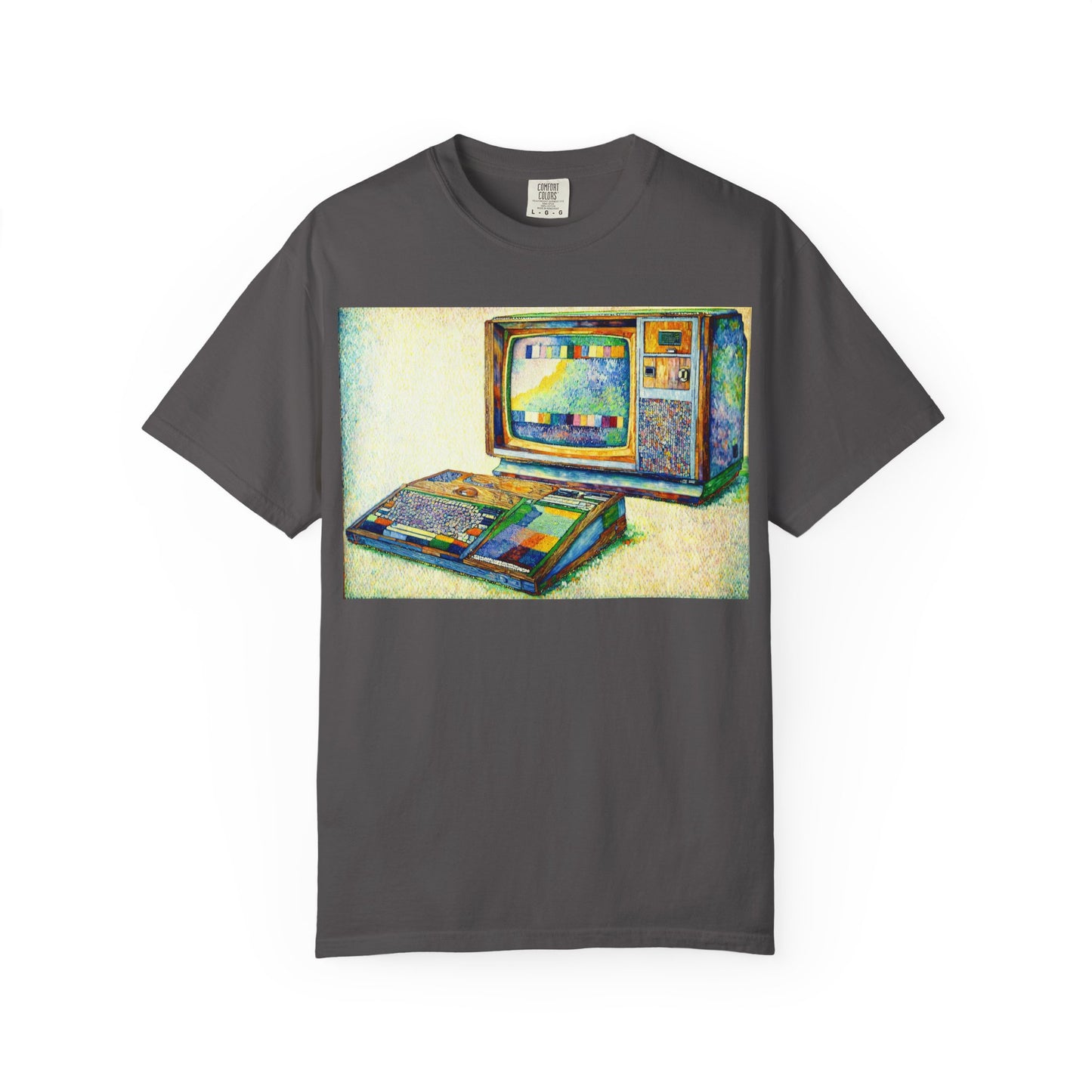 TI 99/4A Home Computer T-Shirt | Pixel Art Color | Ideal for tech enthusiasts and collectors