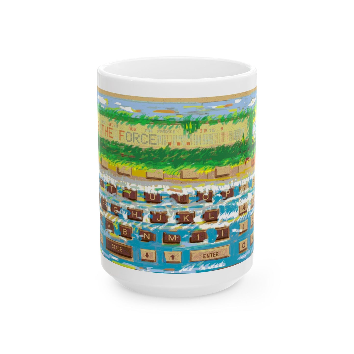Classic Pocket Computer Mug | Custom Art | Perfect for Tech Lovers