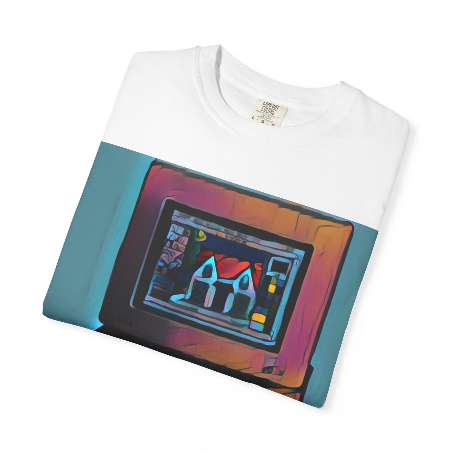 Classic business machine inspired T-Shirt | Color Print Art | Ideal for tech enthusiasts and collectors