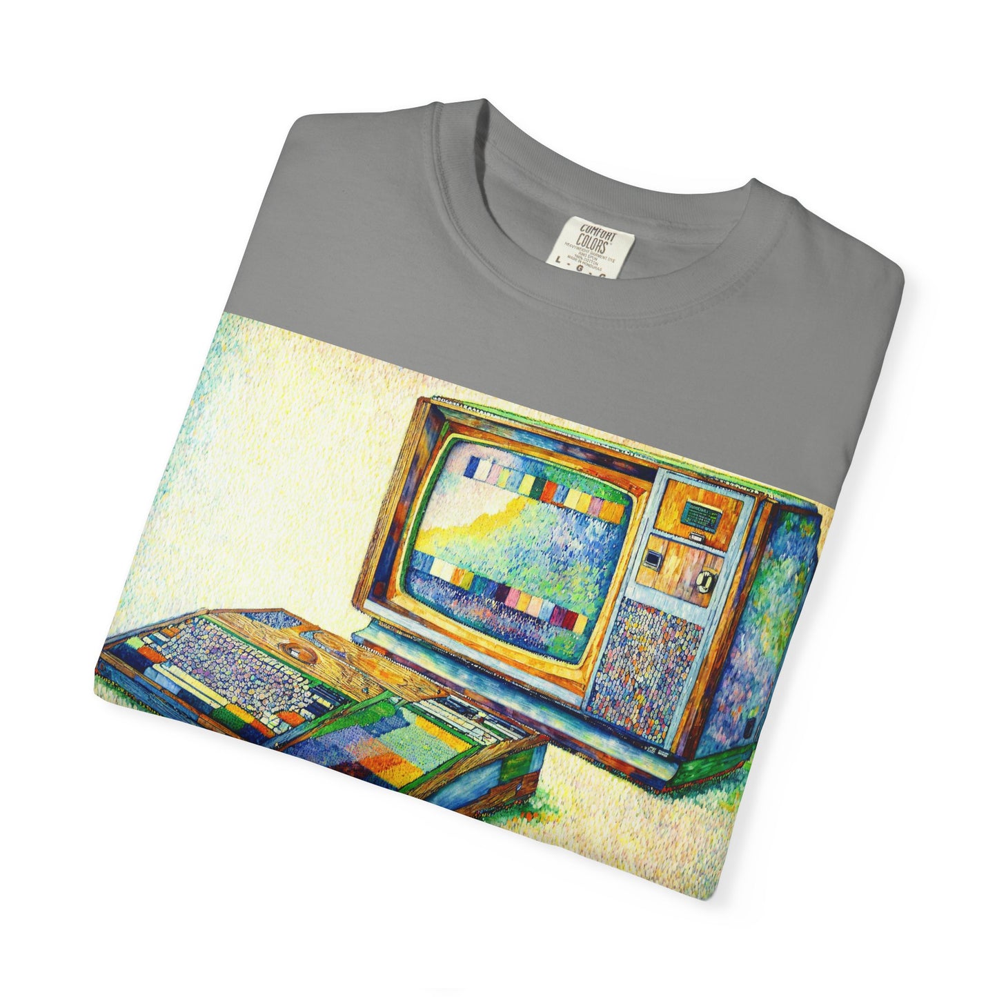 TI 99/4A Home Computer T-Shirt | Pixel Art Color | Ideal for tech enthusiasts and collectors