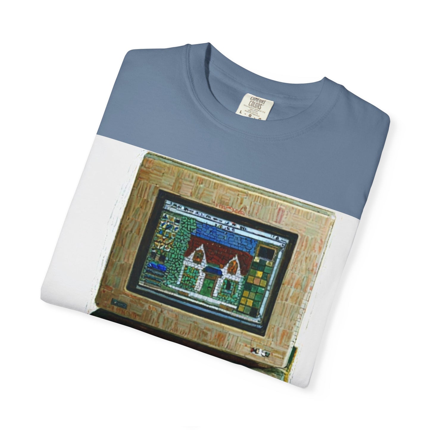 Classic business machine inspired T-Shirt | Oil Paint Art | Ideal for tech enthusiasts and collectors