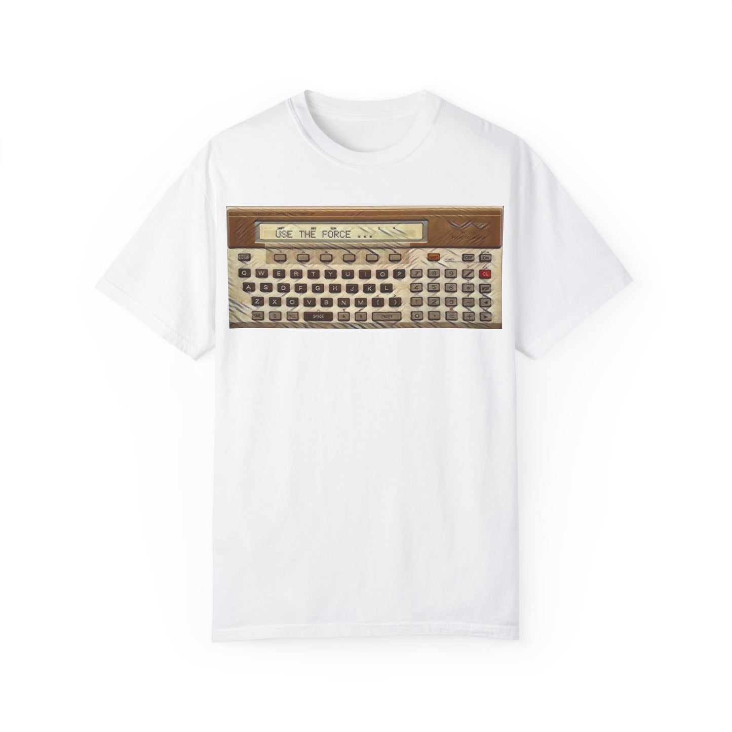 Pocket Computer T-Shirt "Use the force..."