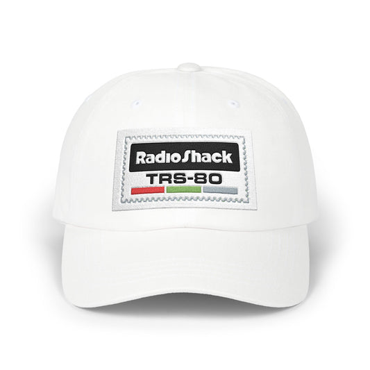 Color Computer Cap with Retro Red Winged Snake Logo - Vintage Athletic Baseball Hat