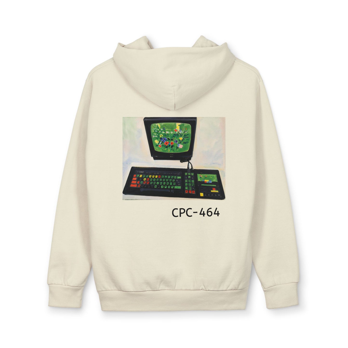 Retro Computer Hoodie — Vintage CPC-464 Graphic Pullover