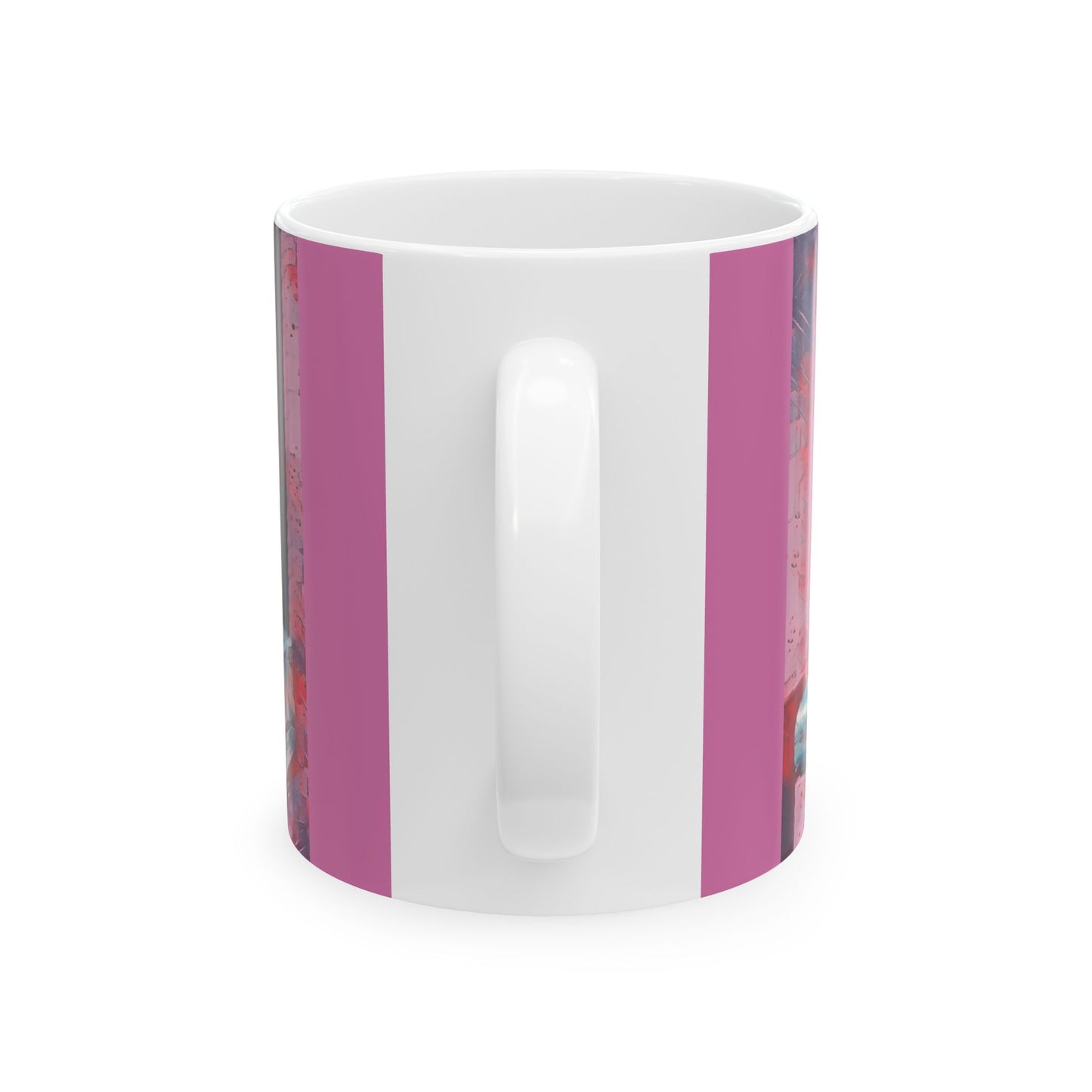 8 Bit Home Computer in Oil Style | Pink Color |  Perfect for Tech Lovers