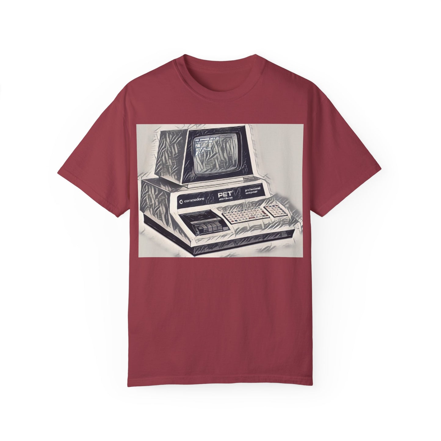 PET Computer T-Shirt - Ink Art Monochrome