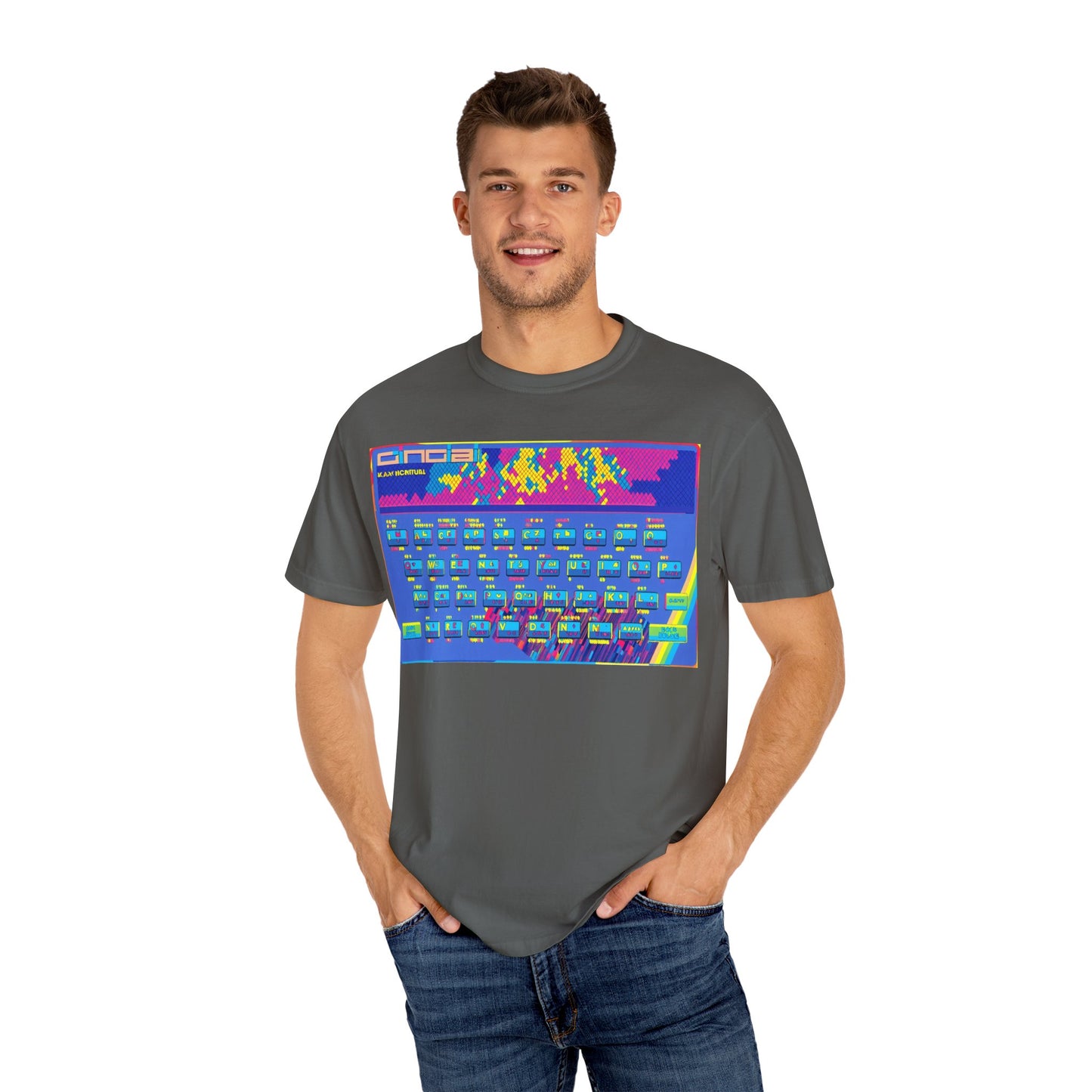 Sinclair Spectrum T-Shirt - Modern Art Multi-Color
