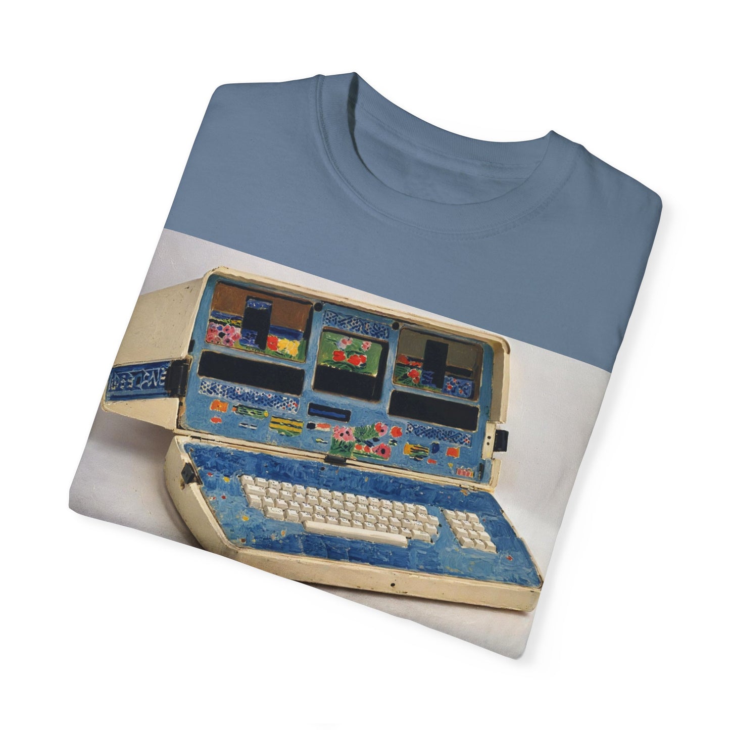 OSBORNE Computer T-Shirt - Floral Art Color