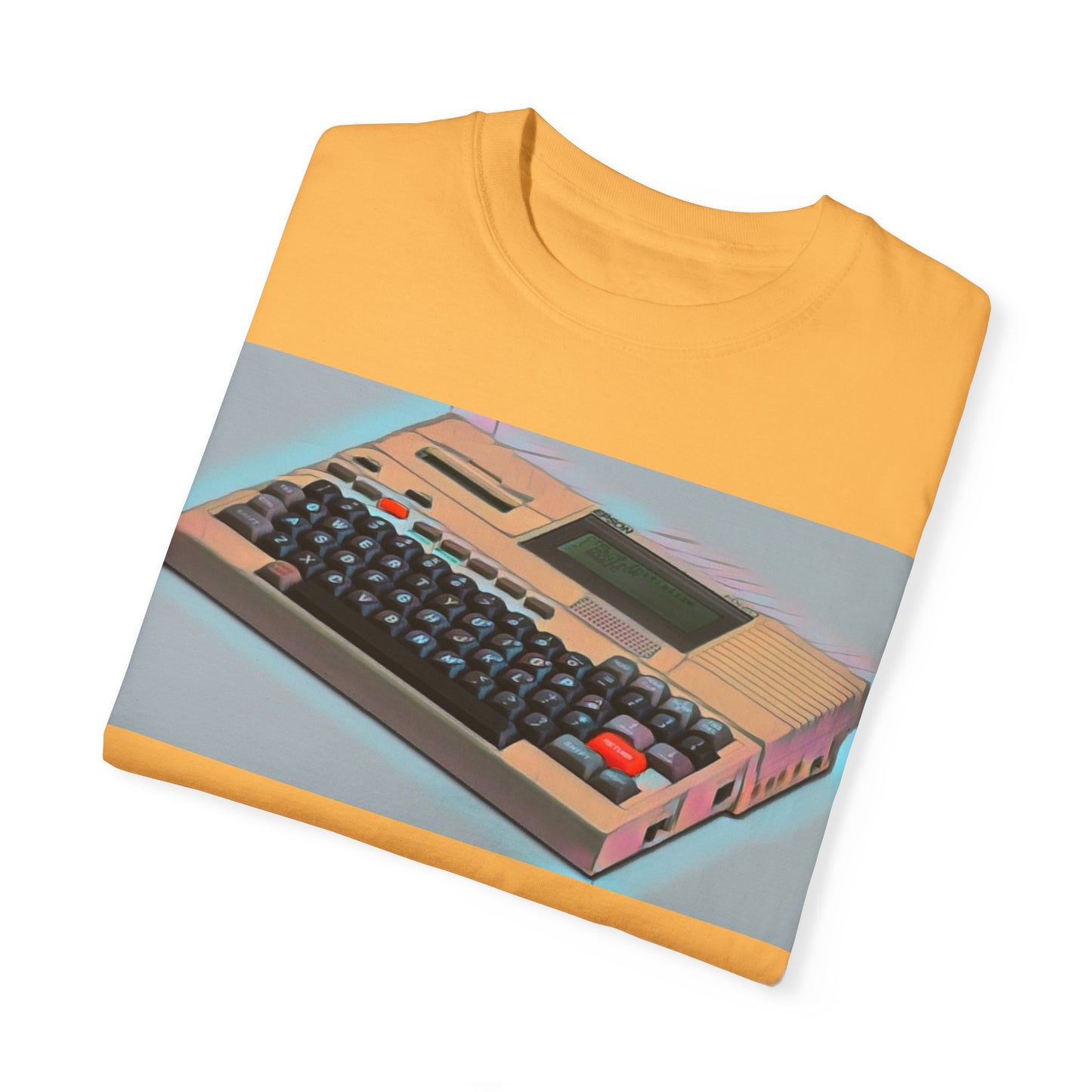 Classic Laptop Computer T-Shirt - Modern Art Color