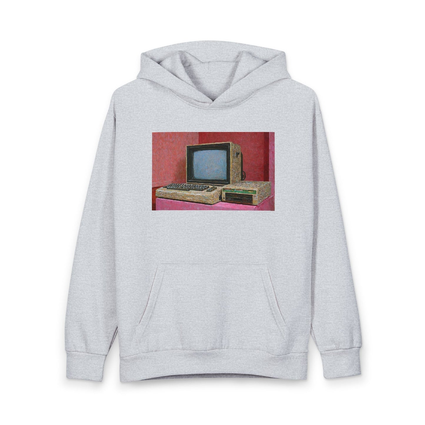 Retro Computer Hoodie — Vintage Home Computer Graphic Pullover