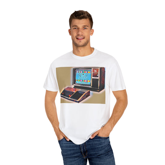 TI 99/4A Home Computer T-Shirt  | Water Art Color | Ideal for tech enthusiasts and collectors