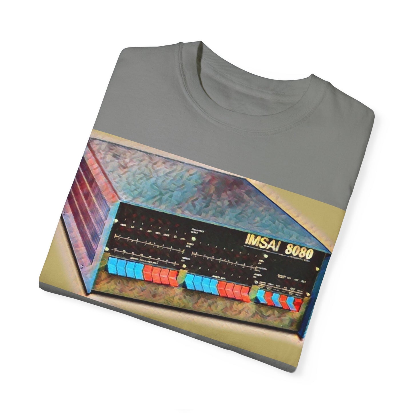 IMSAI 8080 Computer T-Shirt - Paint Art Color