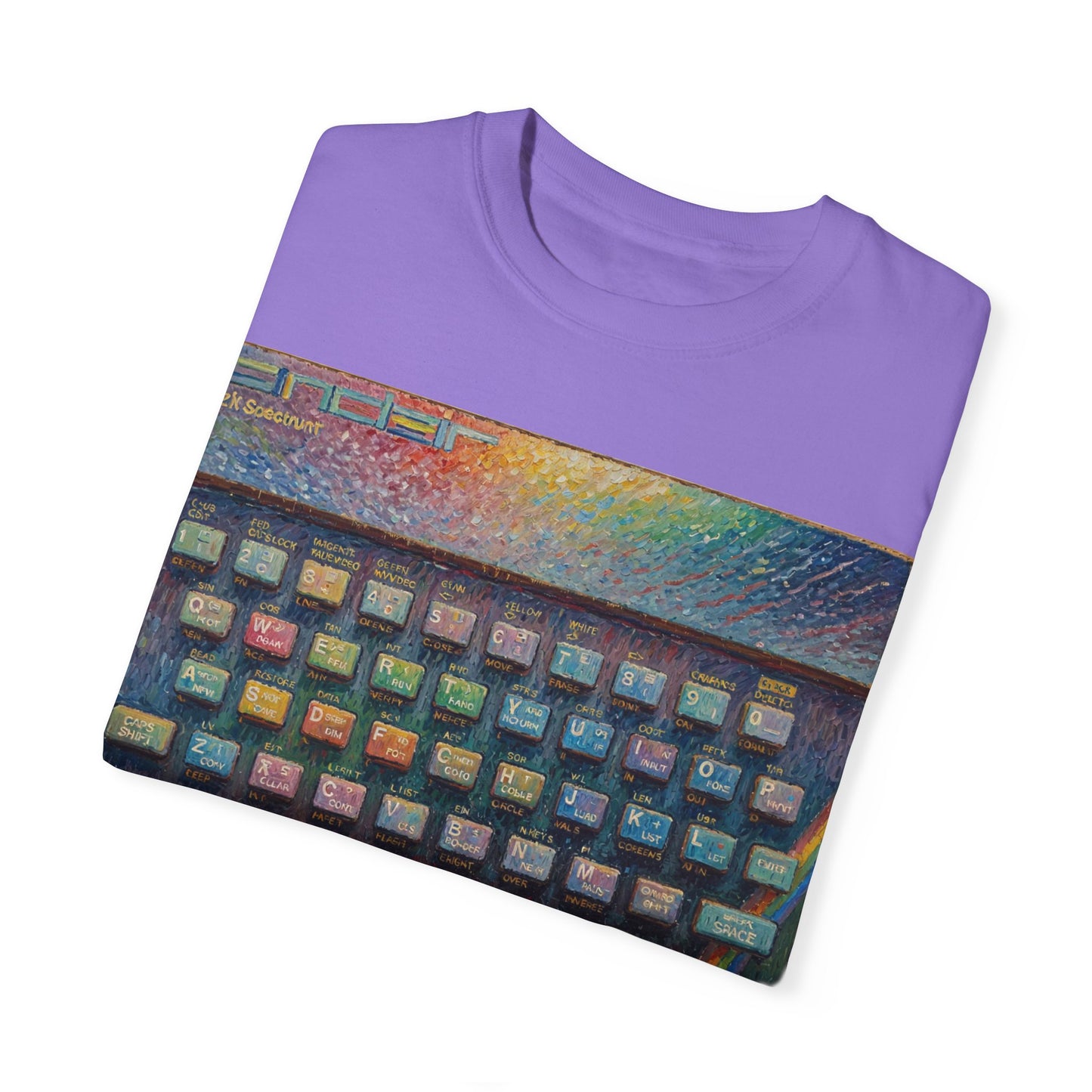 Sinclair Spectrum T-Shirt - Oil Paint Art Color