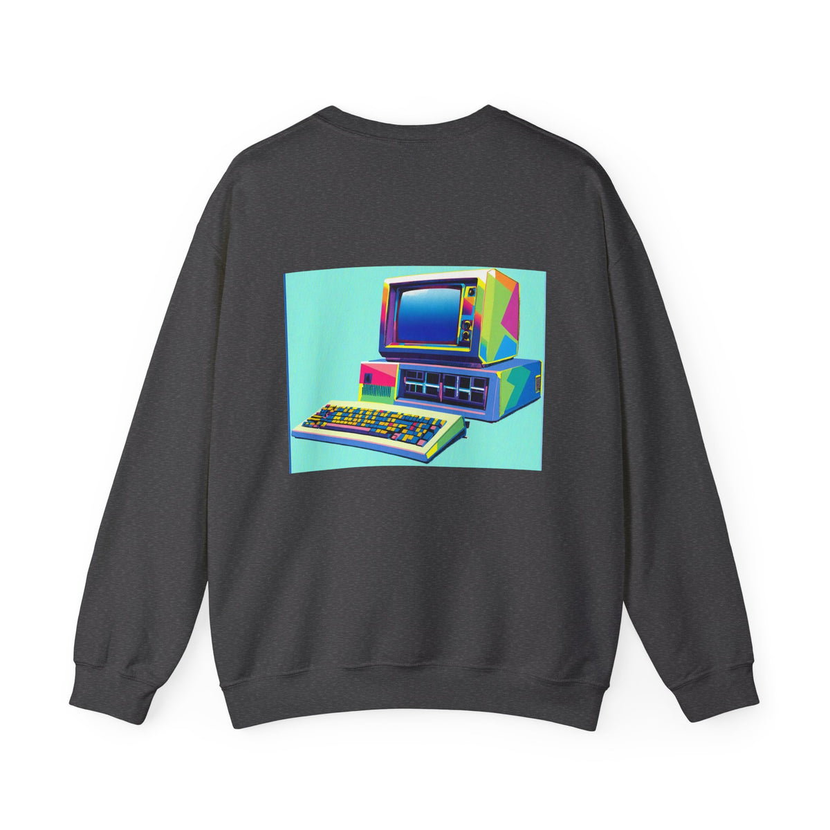 Classic PC Themed Crewneck Sweatshirt - 5150 Vintage PC Graphic